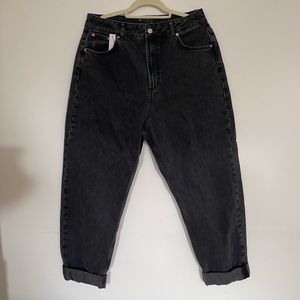 ASOS black boyfriend jeans
